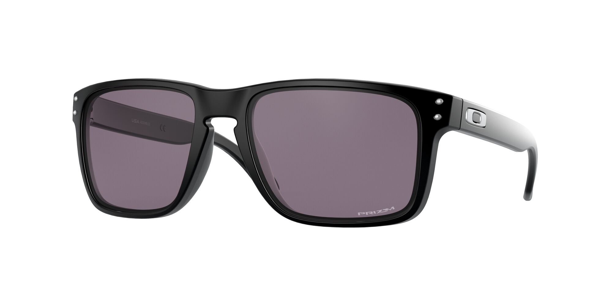 Oakley Holbrook XL – Matte Black – Prizm Grey Sunglasses – Ten-Eighty
