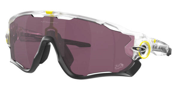 Oakley Jawbreaker - TDF 2022 - Matte Clear - Prizm Road Black - OO9290-7231 - 888392584397