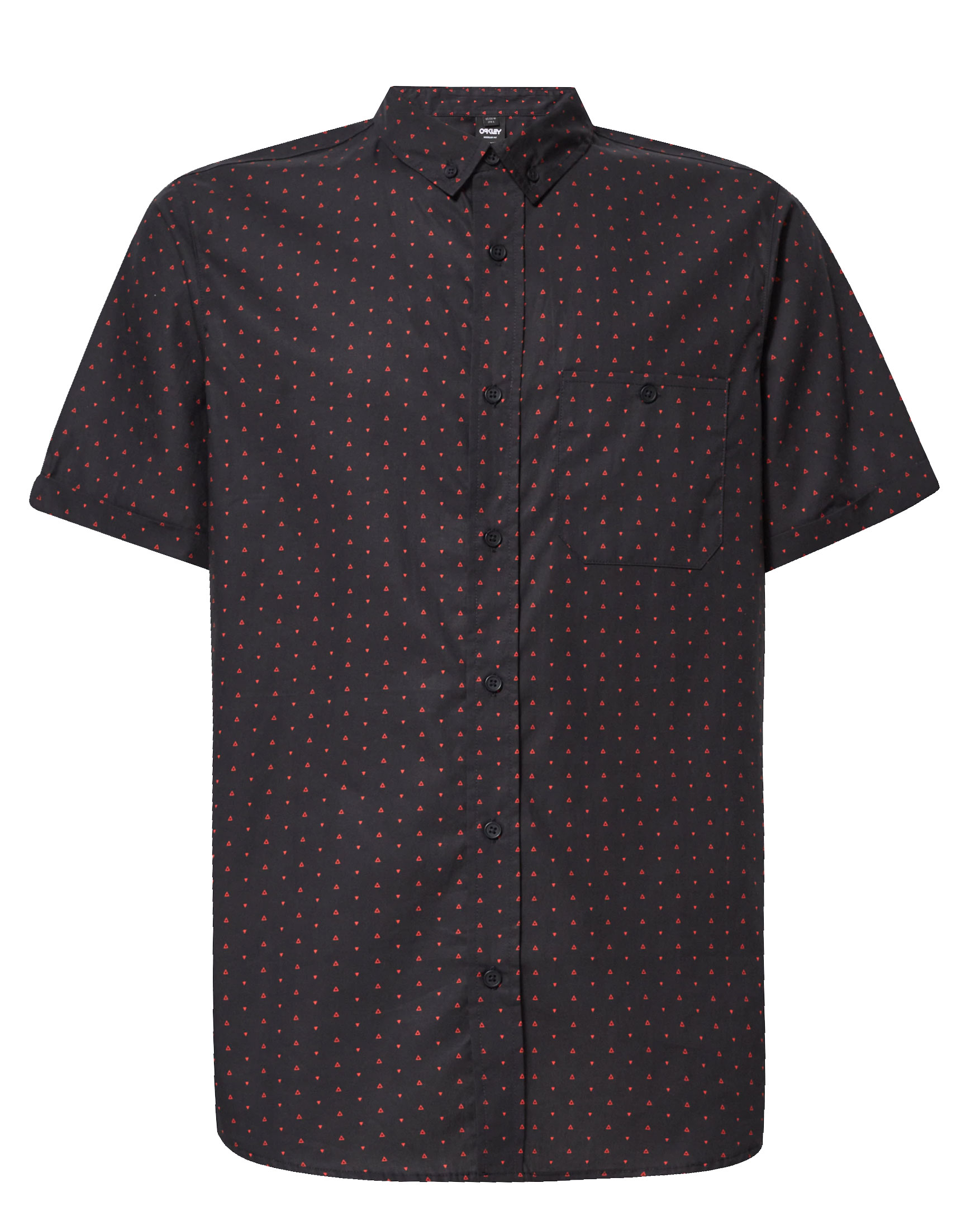 Oakley Kinney Button Down S/S Shirt – Blackout – FOA403061-02E – Ten-Eighty