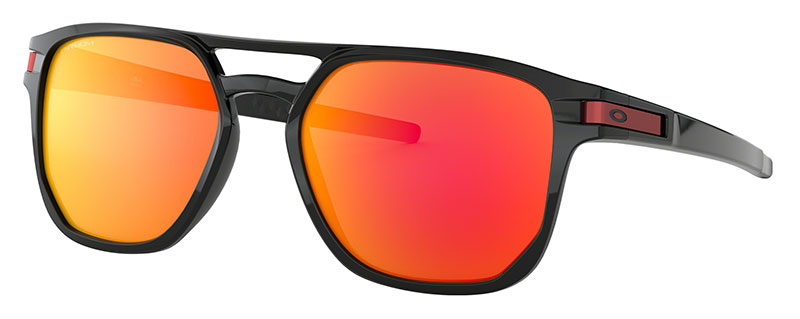 Oakley Latch Beta – Polished Black – Prizm Ruby Sunglasses OO9436-0754 –  Ten-Eighty