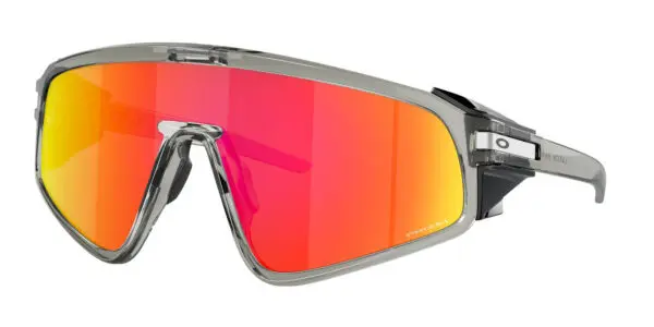 Oakley Latch Panel - Grey Ink - Prizm Ruby - OO9404-0435 - 888392619617