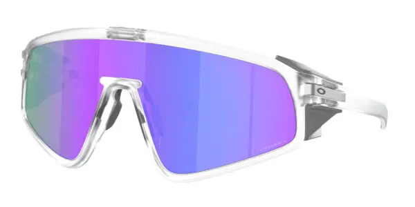 Oakley Latch Panel - Matte Clear - Prizm Violet - OO9404-0235 - 888392619594