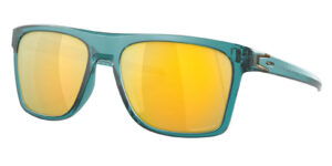 Oakley Leffingwell - Matte Arctic Surf - Prizm 24k Polarized - OO9100-0657 - 888392581228