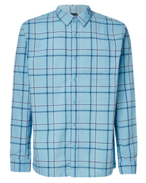 Oakley Pacific Button Down L/S Shirt - Aviation Blue Check - FOA403063-9AB