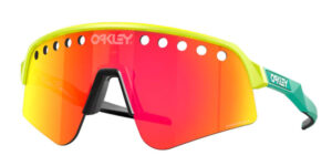 Oakley Sutro Lite Sweep - Tennis Ball Yellow - Prizm Ruby - OO9465-0639 - 888392575173