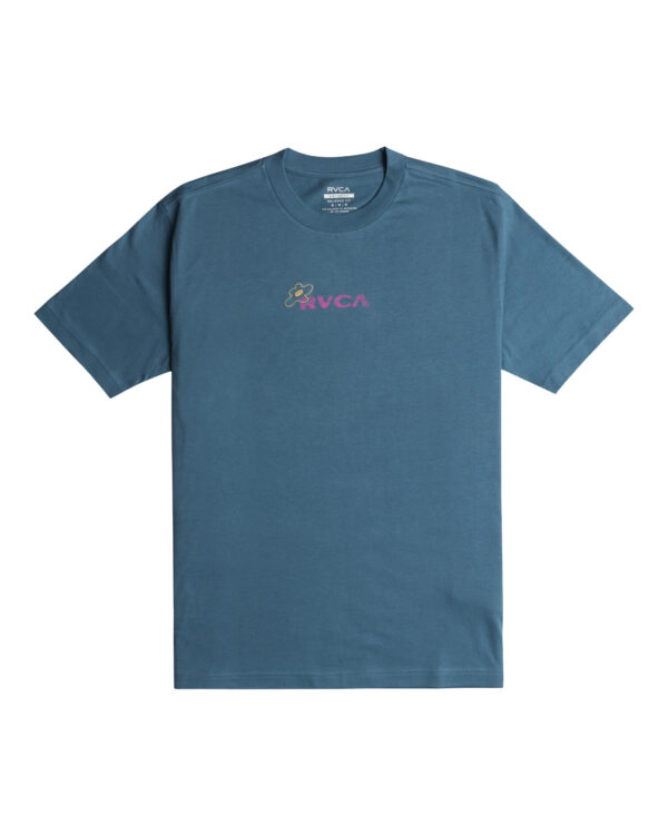 RVCA Atomic JameTee - Cool Blue - EVYZT00169-BPP0