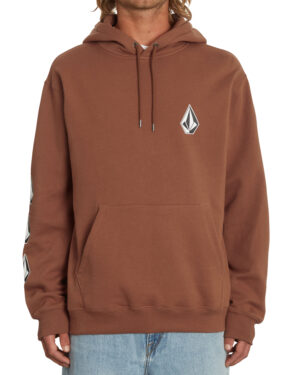 Volcom Iconic Stone Hoody - Mocha - A4132215-MOC